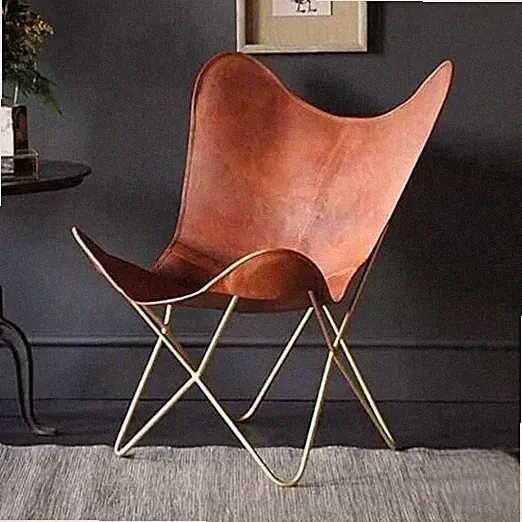 Folding Butterfly Chair for Relaxing Leather Recliner Chairs for Living Room