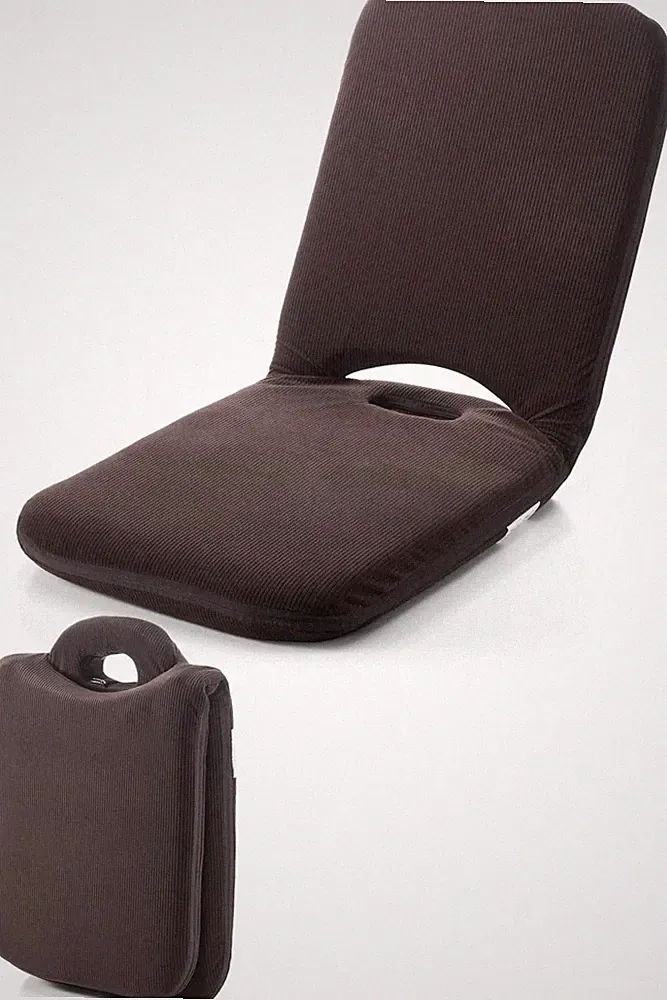 Legless Chair, Compact, For Kotatsu, Reclining, 14 Levels, Lightweight, Microfib