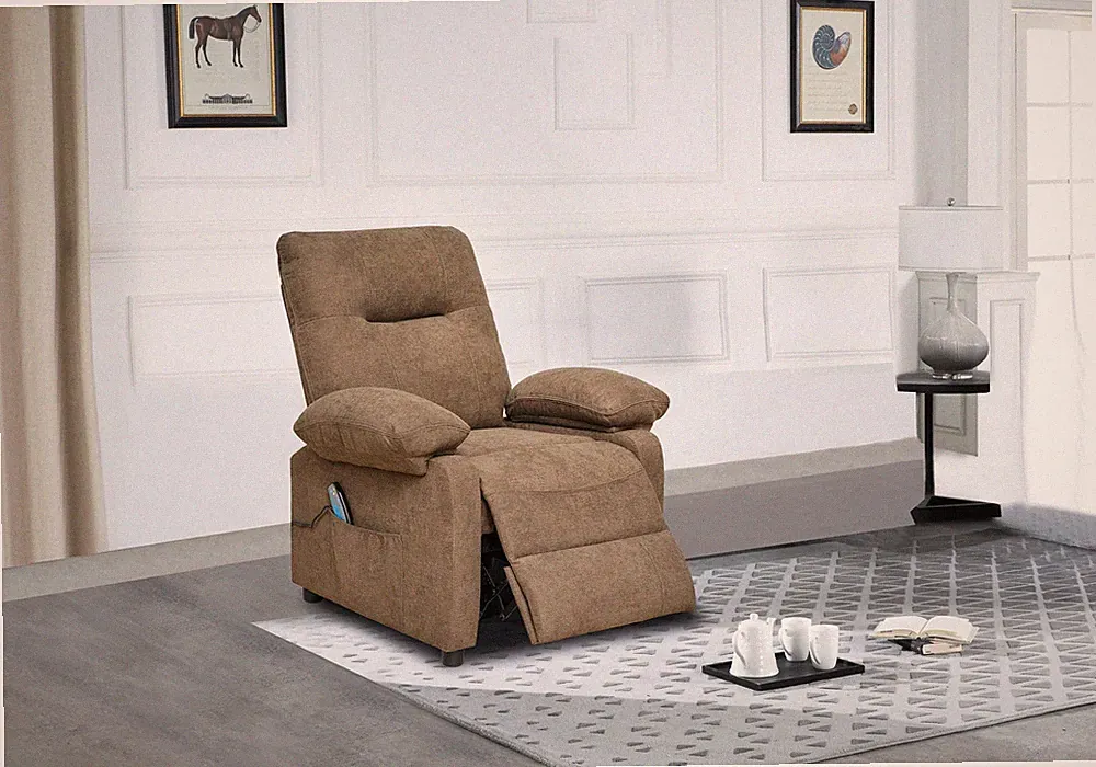 Recliner Chair with Message and Heater, Recliner Chair for Adult, Manual Control