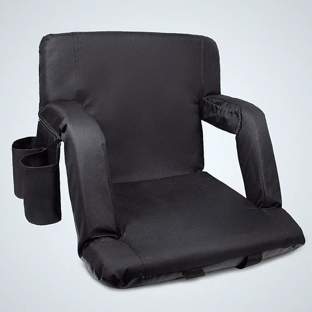 Sojoy Stadium Seat For Bleachers Reclining Back Support Seat Wide Stadium Chair